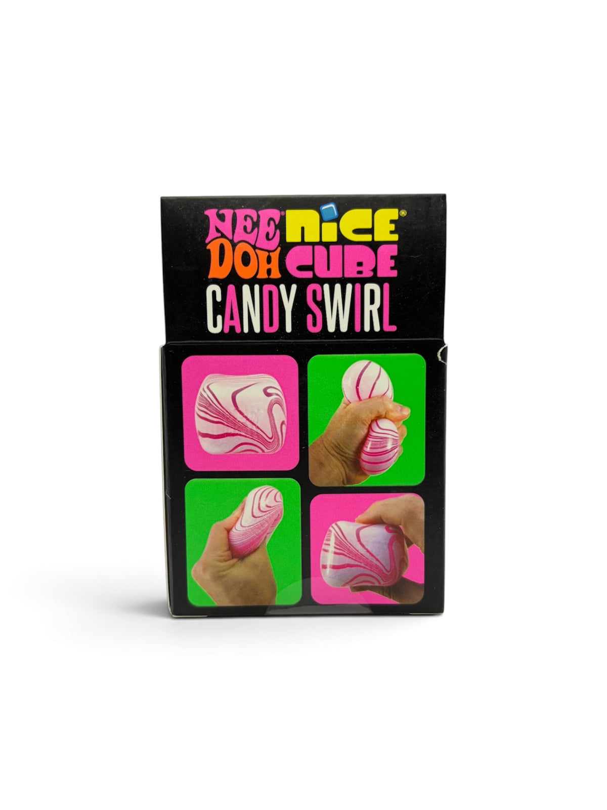 NeeDoh Candy Swirl Nice Cube