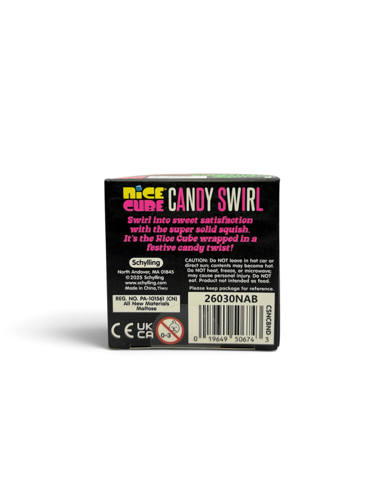 NeeDoh Candy Swirl Nice Cube