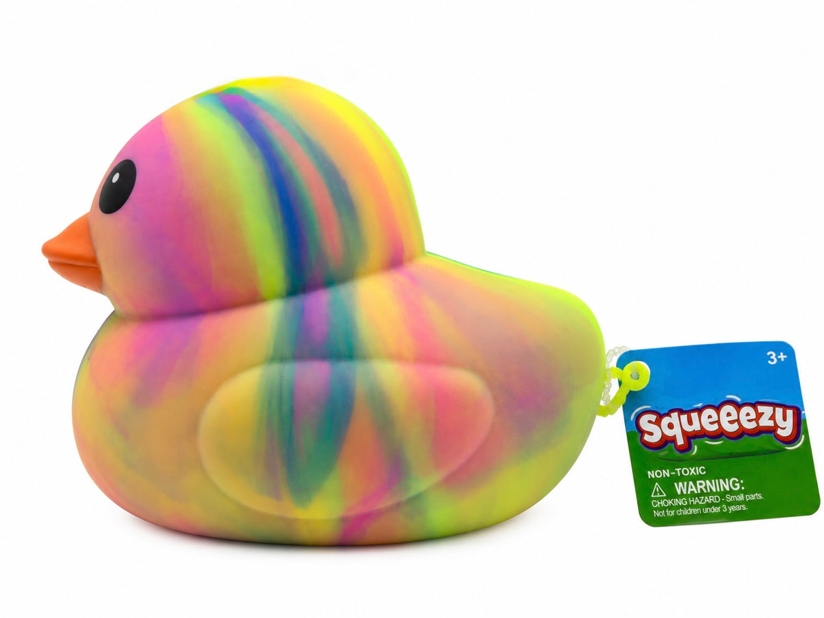Tie-Dye Squeeezy Duck