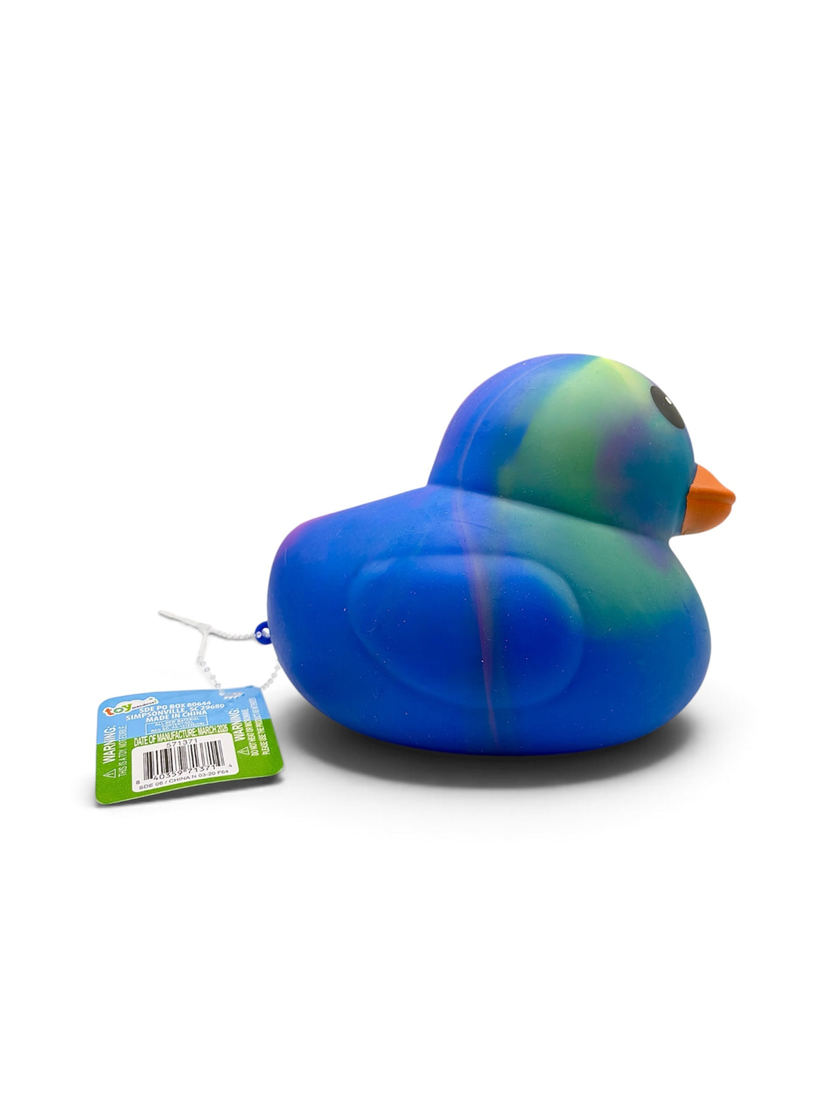 Tie-Dye Squeeezy Duck