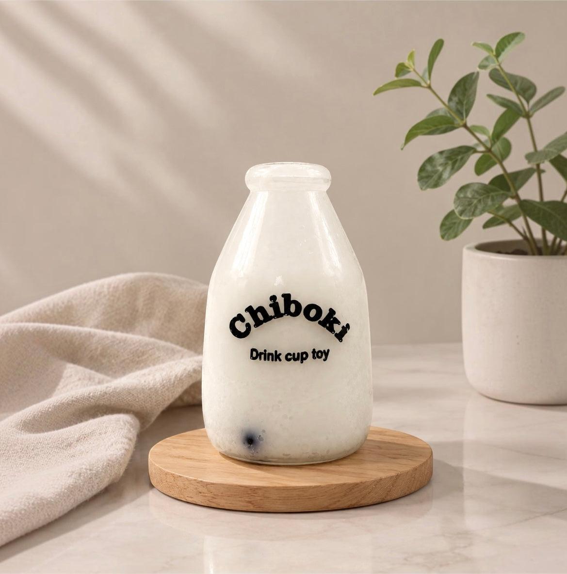 Milk Tea Boba Bottle Squishy 🧋