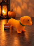 Squeeezy Pumpkin Dachound Squishy
