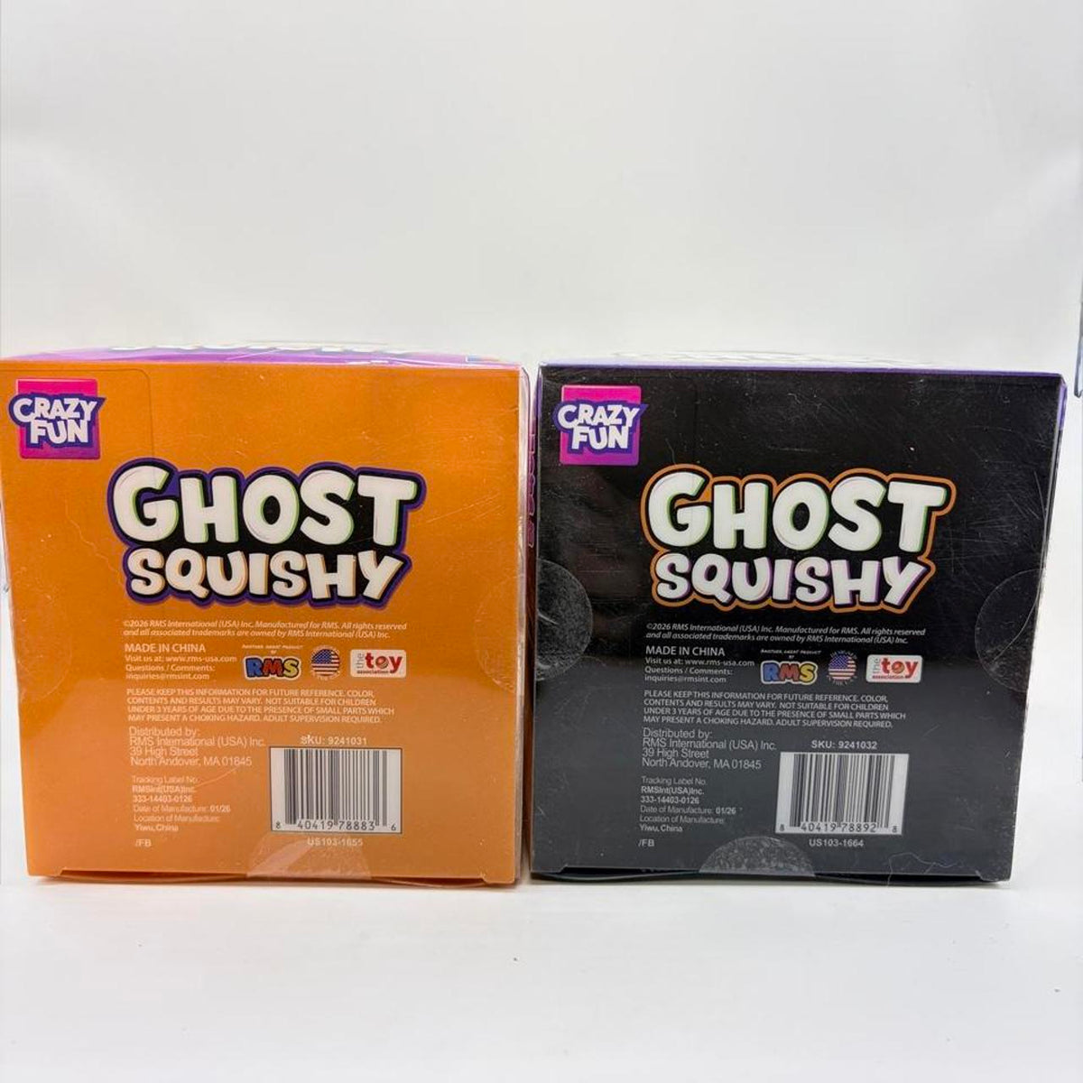 Crazy Fun Ghost Squishy Girl & Boy Bundle
