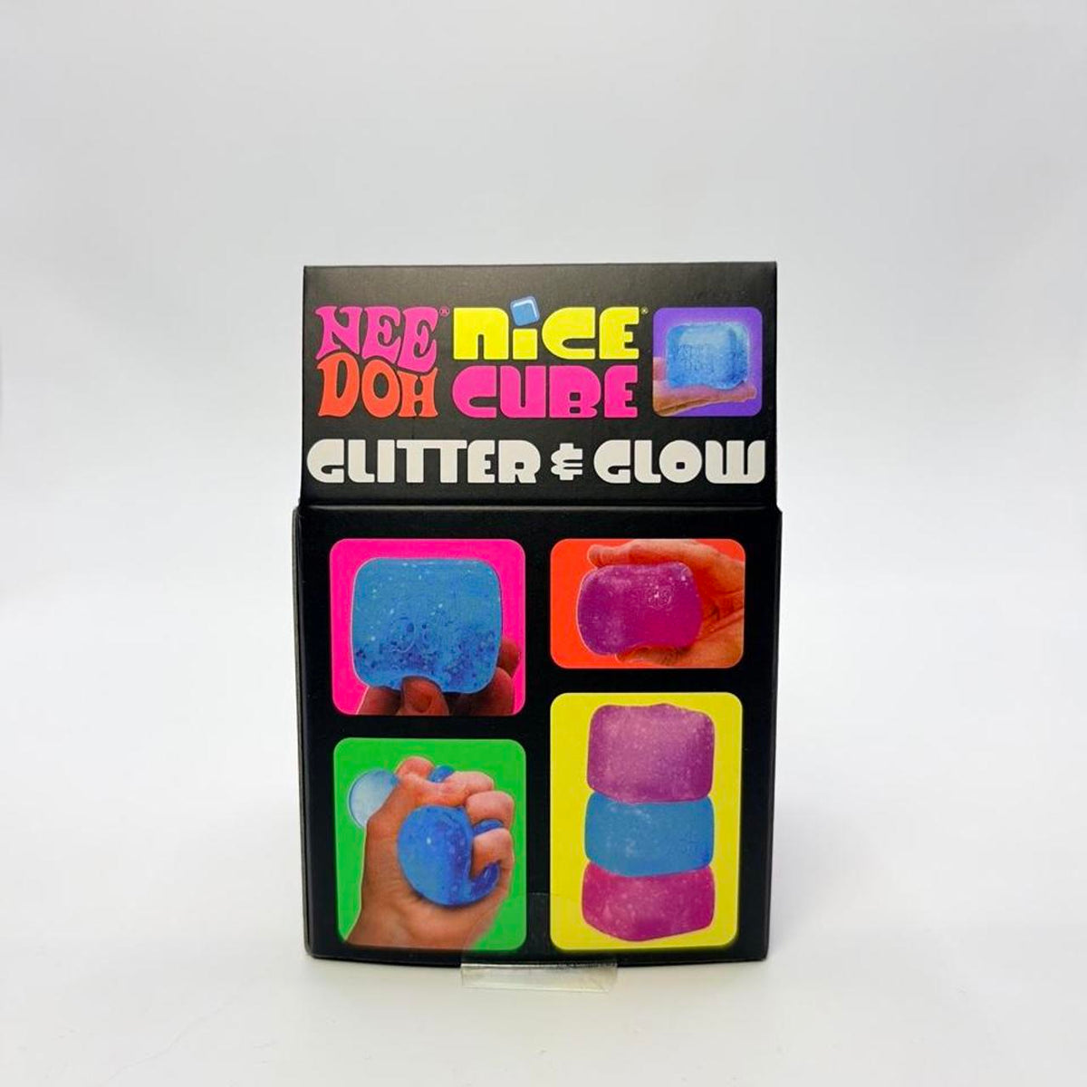 NeeDoh Glitter & Glow Nice Cube