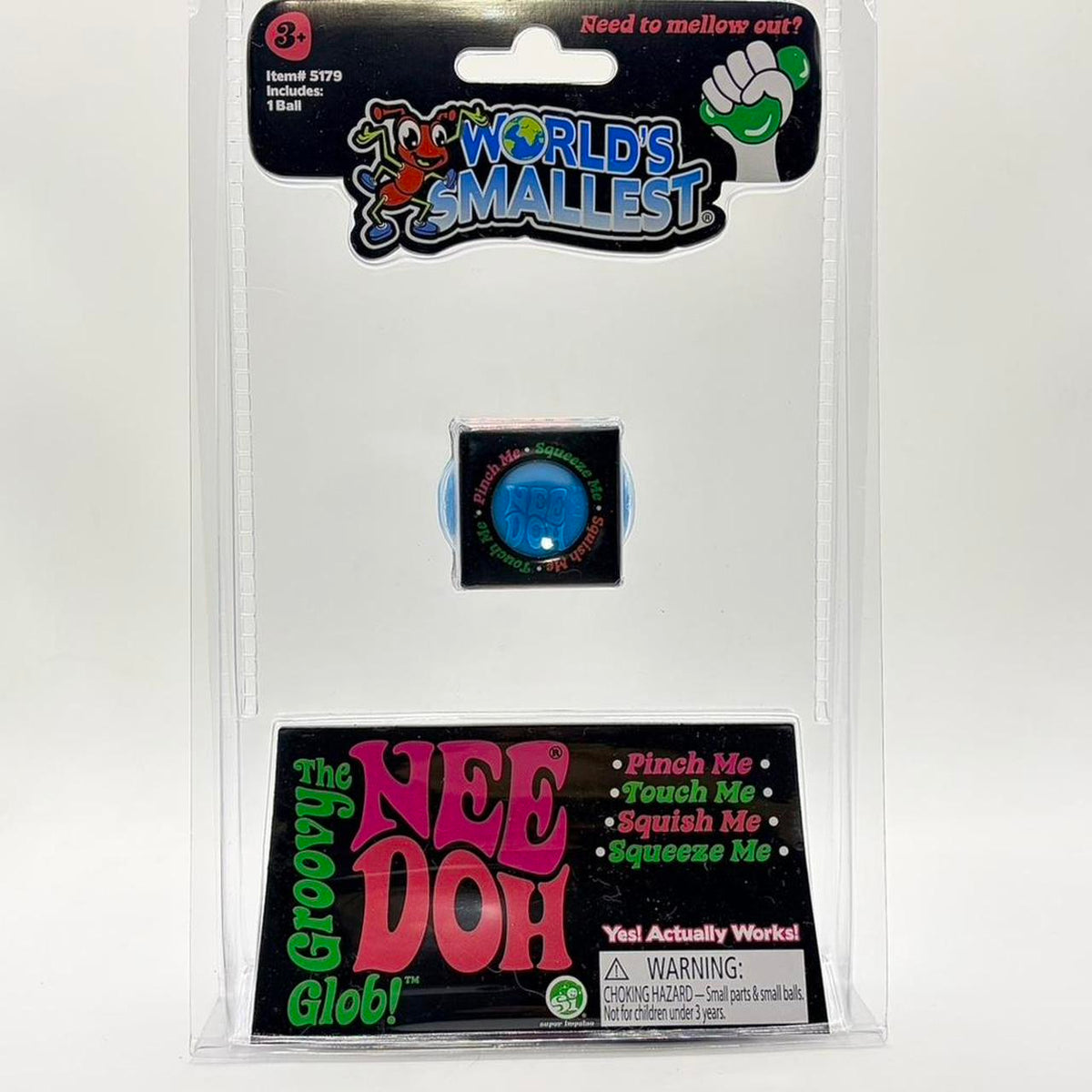 Worlds Smallest NeeDoh The Groovy Glob