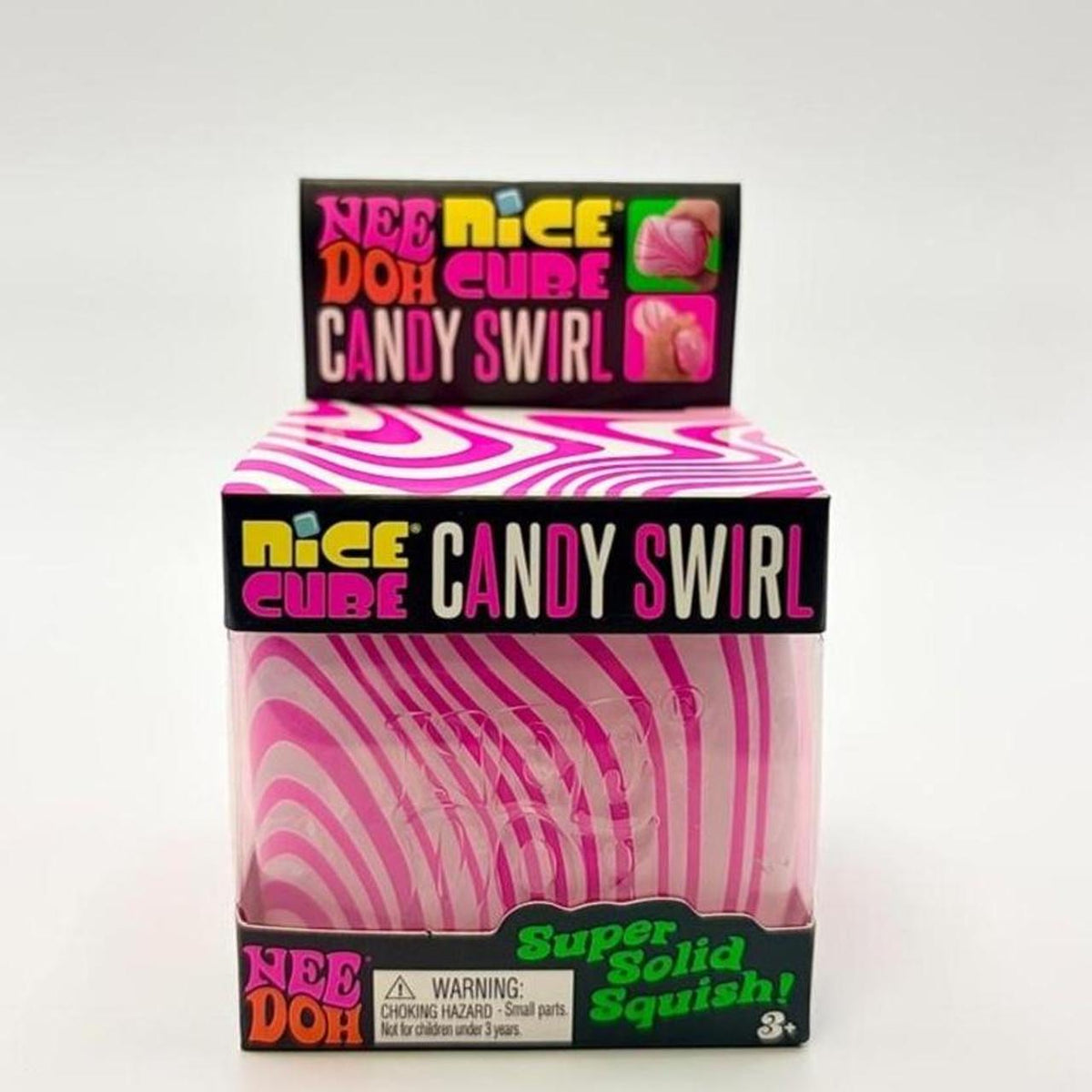 NeeDoh Candy Swirl Nice Cube