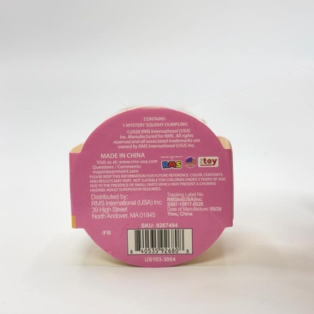 Mini RMS Squishy Dumpling The Cupcake Mystery Series