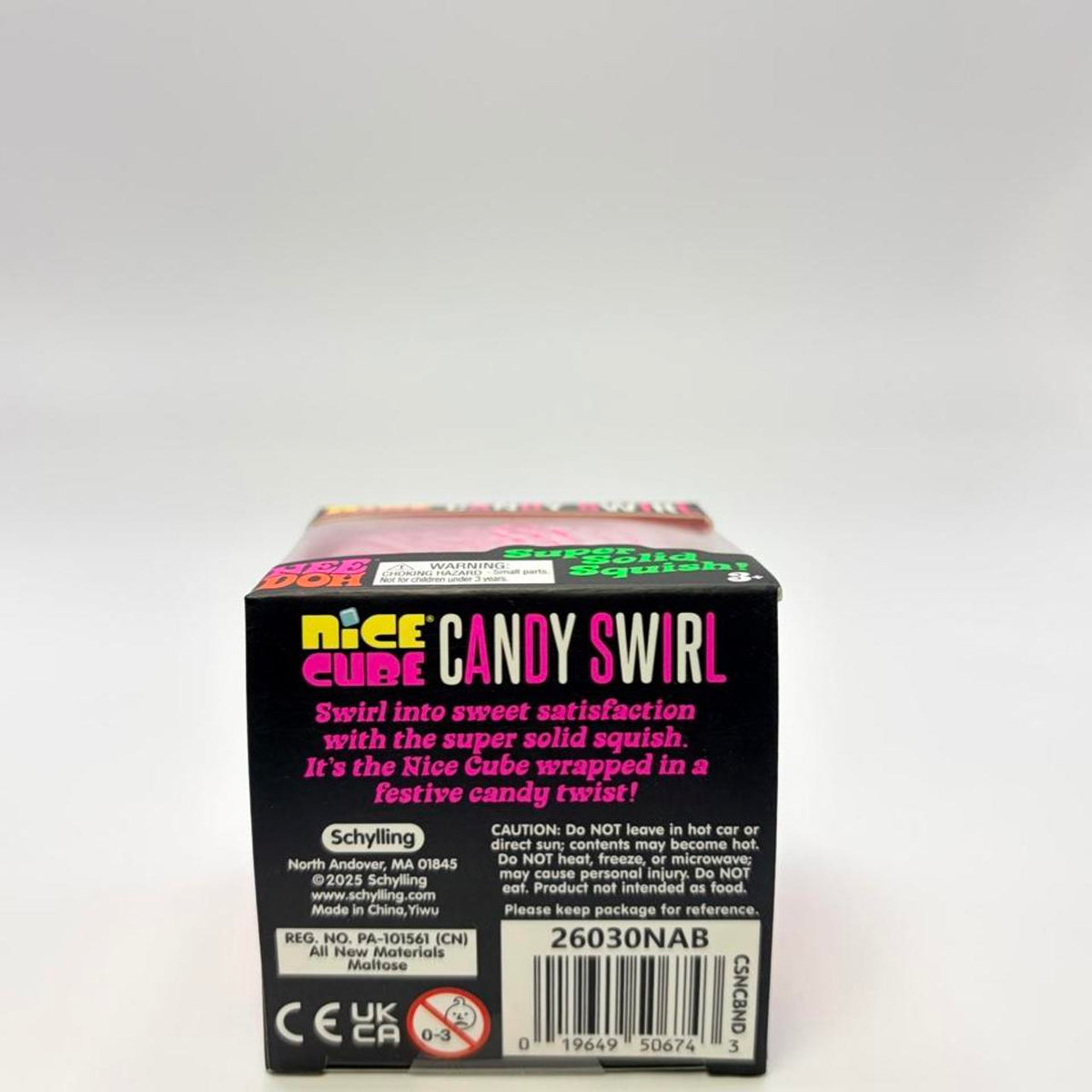 NeeDoh Candy Swirl Nice Cube