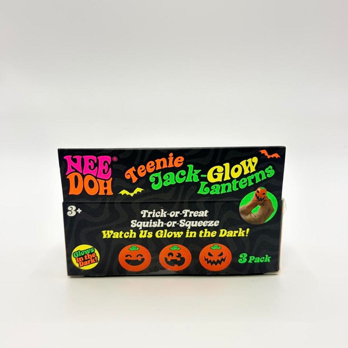 NeeDoh Teenie Jack-Glow Lanterns 3 Pack