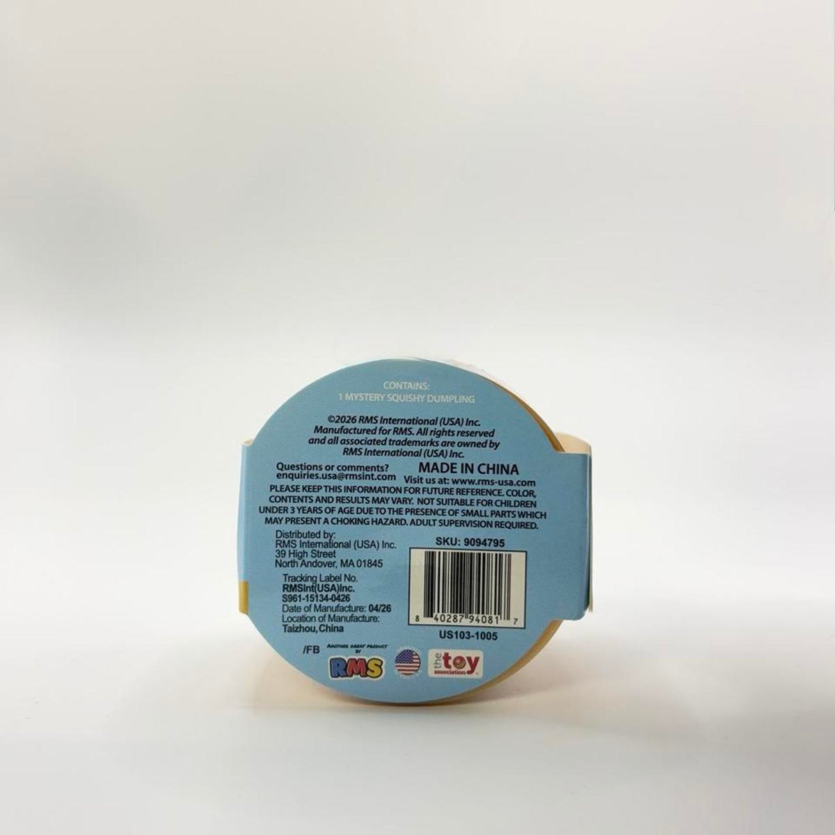 Mini RMS Squishy Dumpling The Metallic Mystery Series