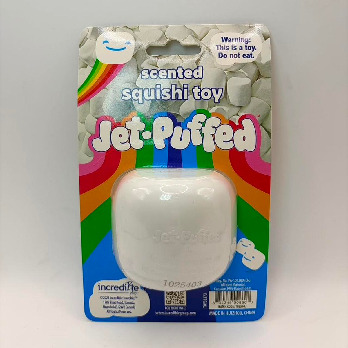 Jet Puffed Scented Squishy