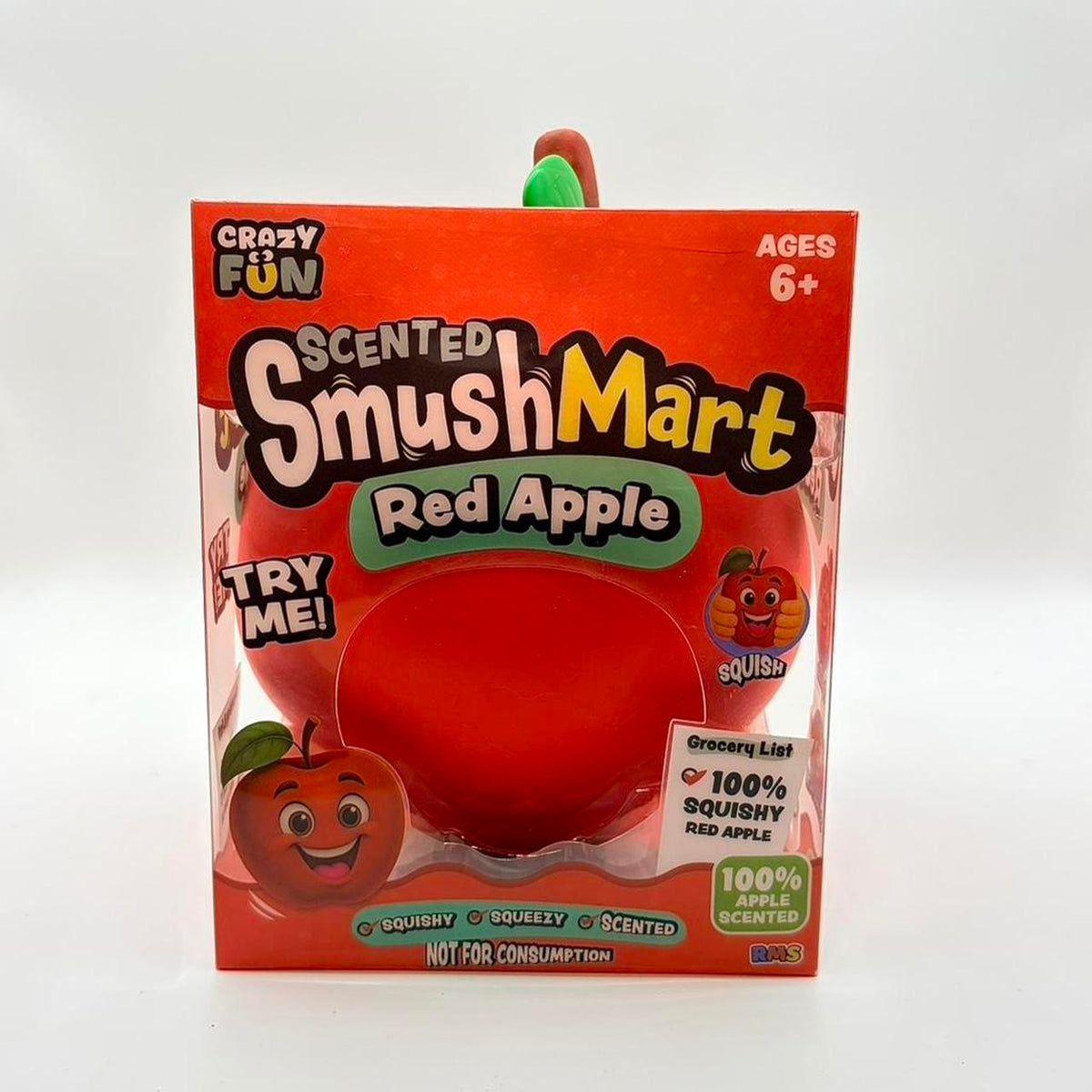 SmushMart Red Apple Squishy
