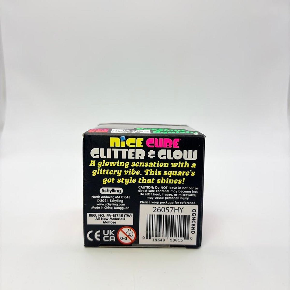 NeeDoh Glitter & Glow Nice Cube