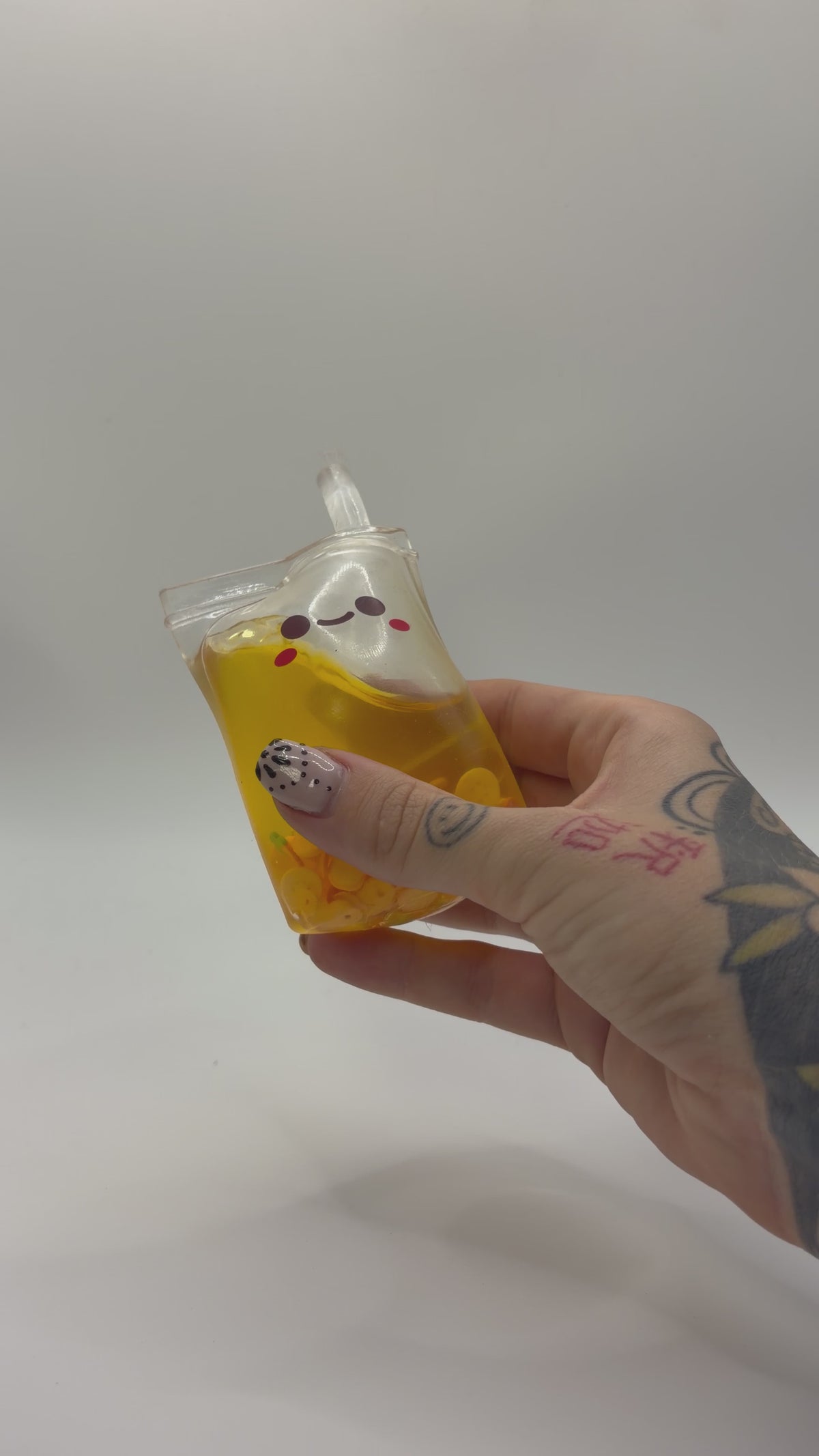 Kawaii Capri Sun Squishy (Yellow)