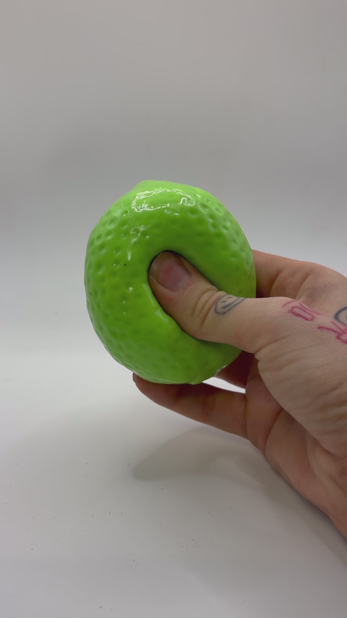 Crunchy Color Changing Lime Squishy