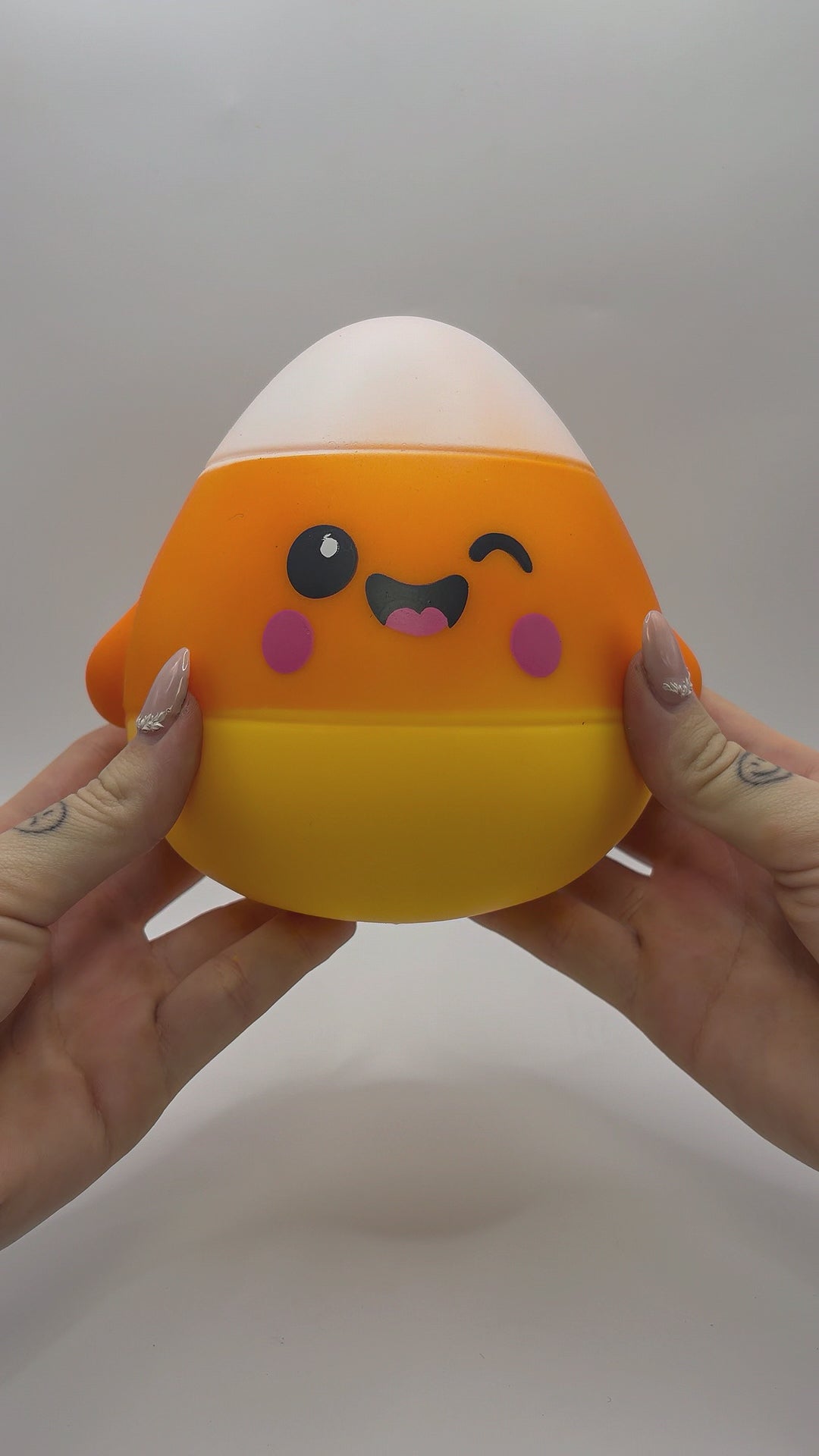 Candy Corn Mash Monster Squishy