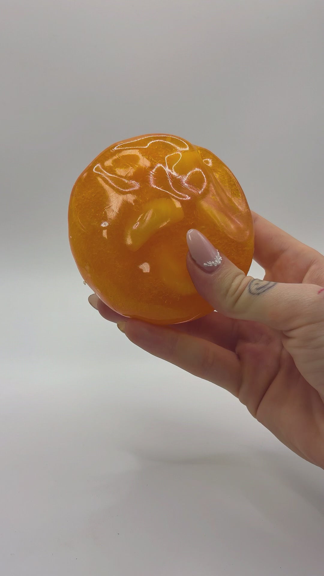 Orange Slushy Ball With Orange Slices 🧡🍊